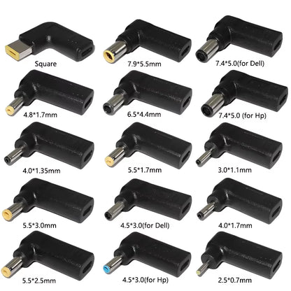 Type C to Dc Power Jack  Laptop Power Adapter Connector USB C to Notebook Charger Converter for Asus Hp Lenovo Laptop