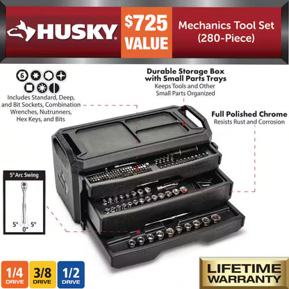 Mechanics Tool Set (280-Piece)