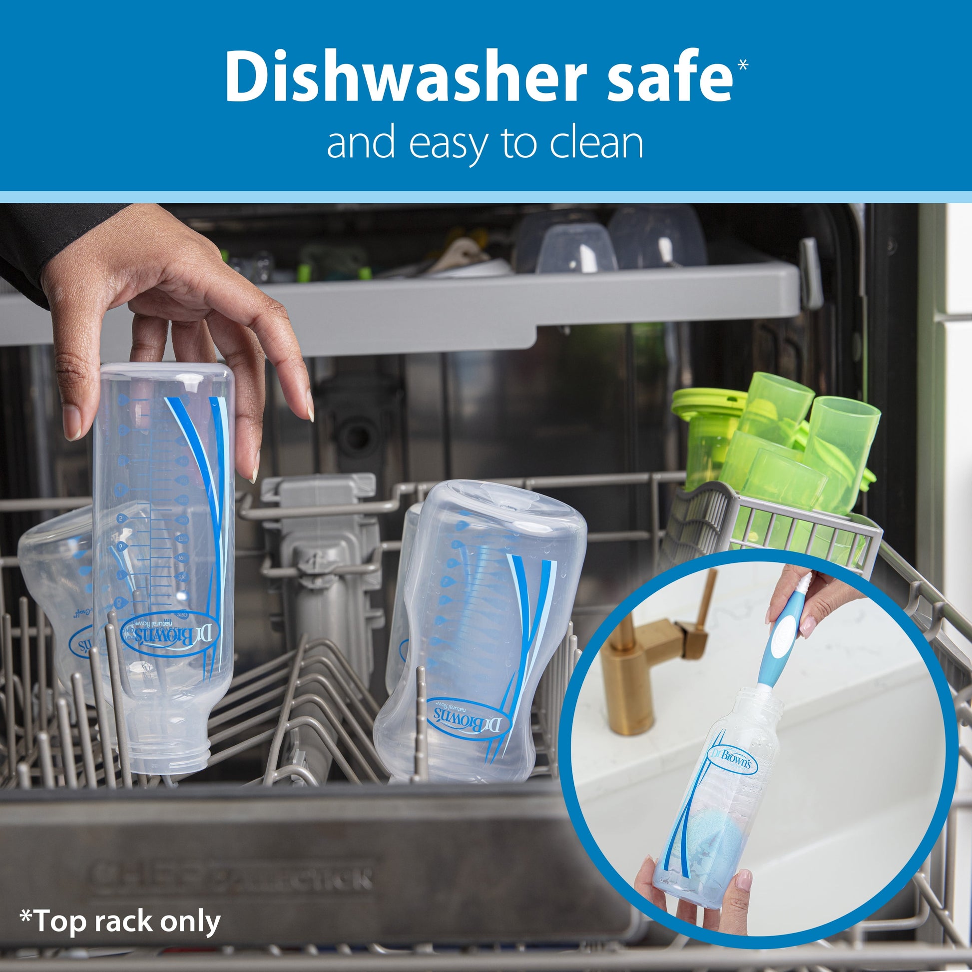 Natural Flow Anti-Colic Options+ Narrow Breast to Bottle Feeding Set, Clear, 4Oz, 4 Pack